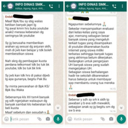 Wali Kelas SMK PGRI 1 Kota Kediri Keluhkan Pembelajaran via Youtube