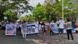 WN Afghanistan Gelar Aksi Long March