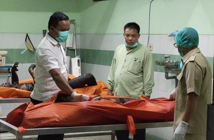 Sebagian korban tewas di kamar jenazah rumah sakit. SP/GRS