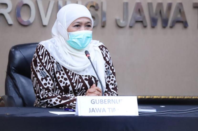 Gubernur Jatim Khofifah Indar Parawansa. SP/PEMPROV JATIM