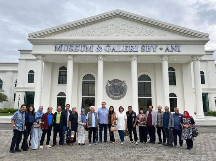 Museum 'SBY Ani' yang berada di Pacitan tampak megah bak istana. SP/ PCT