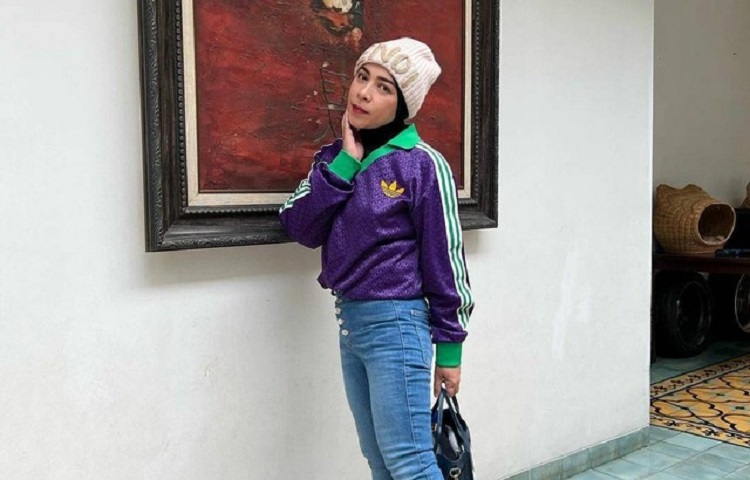 Melly Goeslaw kini semakin kurus dan langsing. SP/ JKT