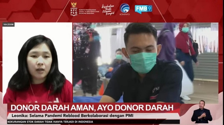 Dialog Virtual Kabar Kamis Siang Forum Merdeka Barat 9 (FMB 9) - KPCPEN, Kamis (16/9/21).