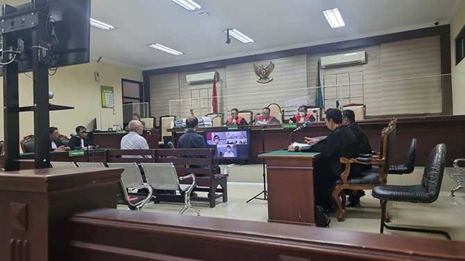 Sidang dugaan korupsi pengadaan tanah JLU memasuki agenda tuntutan.