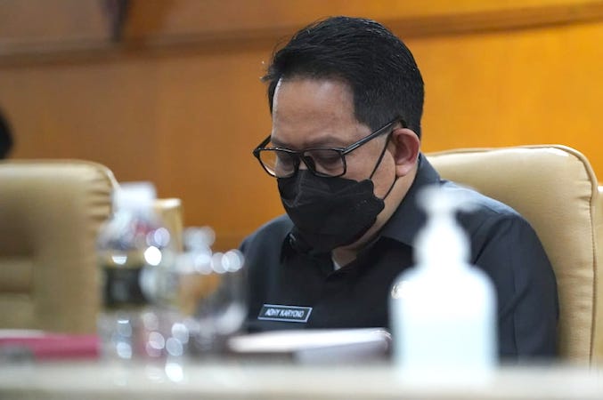 Adhy Karyono, Sekdaprov Jatim.