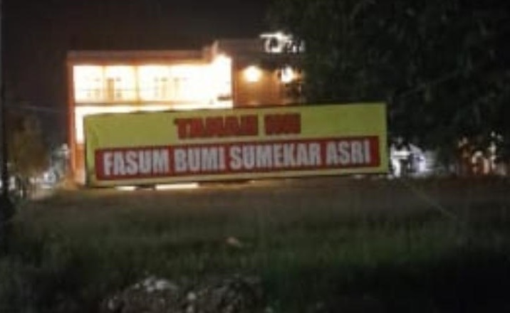 Areal lokasi yang diajukan fasum semakin tak jelas, di perumahan Bumi Sumekar Kab. Sumenep. SP/Ainur Rahman