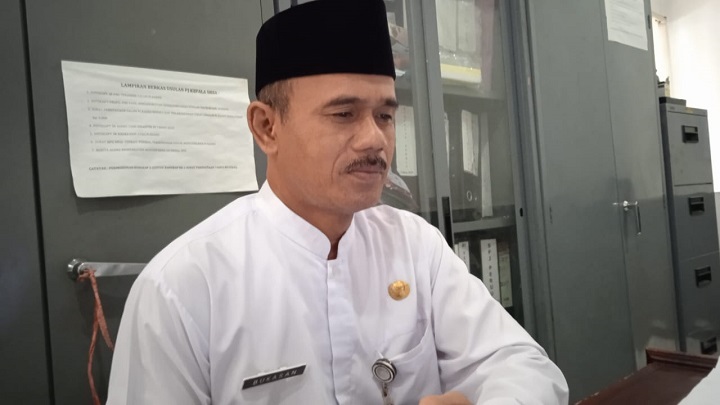 Kasi penataan dan penyelenggaraan pemerintahan desa dispermasdes, Bukasan. SP/Dik