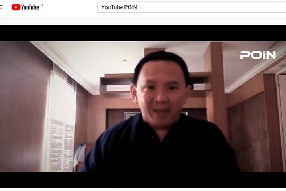 Screenshot akun  Youtube Poin yang menampilkan ocehan Ahok soal kebobrokan Pertamina.