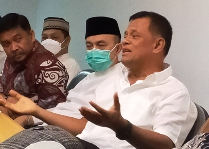 Gatot Nurmantyo dalam diskusi virtual FNN soal 7 Tahun Pemerintahan Jokowi, Rabu (20/10/2021).