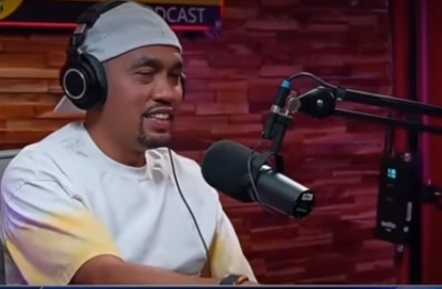 Ahmad Sahroni saat jadi tamu di podcast Deddy Corbuzier.
