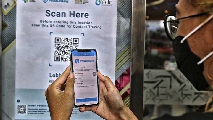 Aplikasi PeduliLIndungi yang wajib diinstal semua warga Indonesia saat ini.