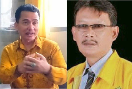 S.Hariyanto (kiri) dan Atek Riduan (kanan)