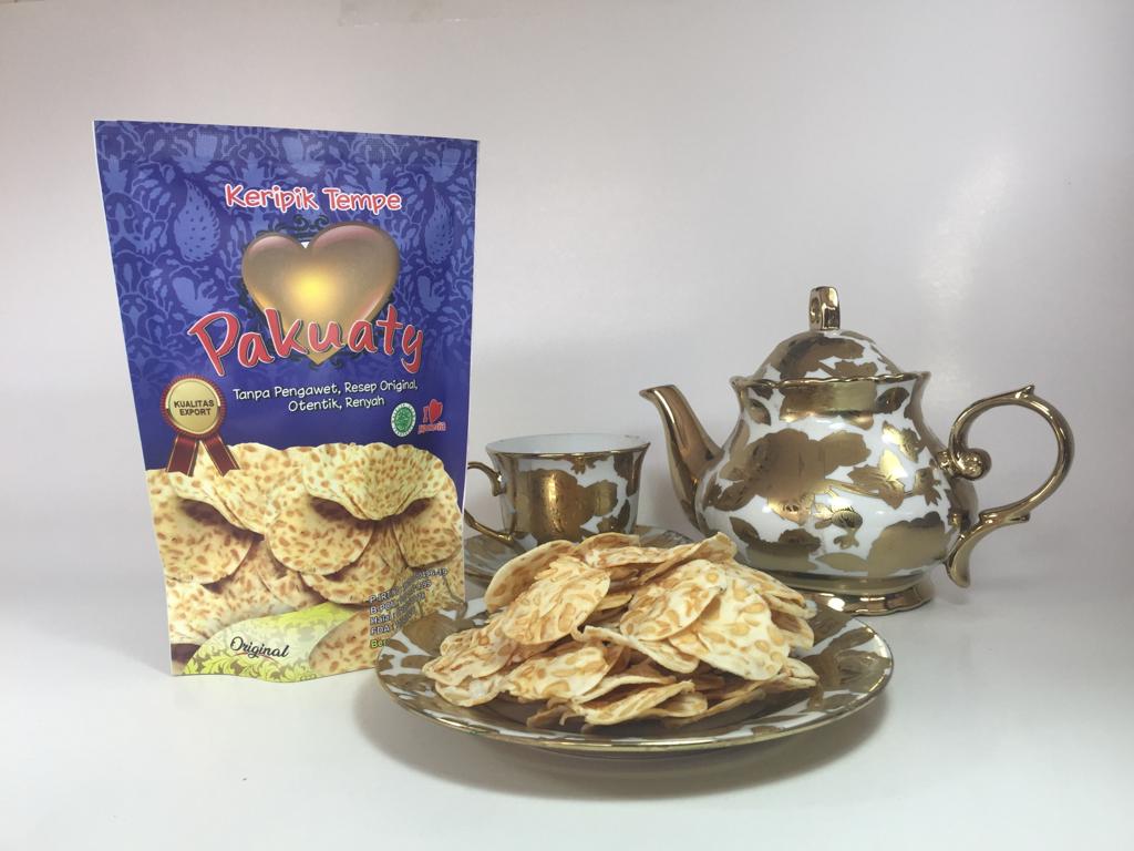 Salah satu varian keripik tempe ‘Pakuaty’ milik Billy. SP/ KDR