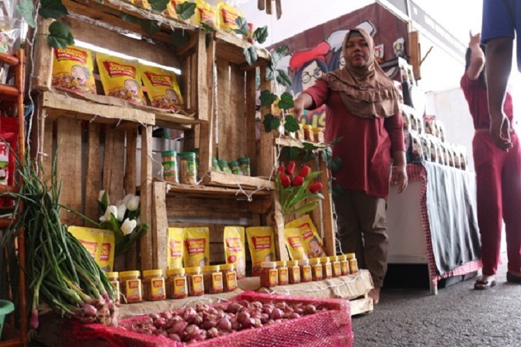 Salah satu produk home industri Usaha Mikro Kecil dan Menengah (UMKM) yang digelar dalam pekan Pariwisata dan Kebudayaan Kabupaten Kediri. SP/ Dinas Koperasi dan UMKM Kabupaten Kediri 