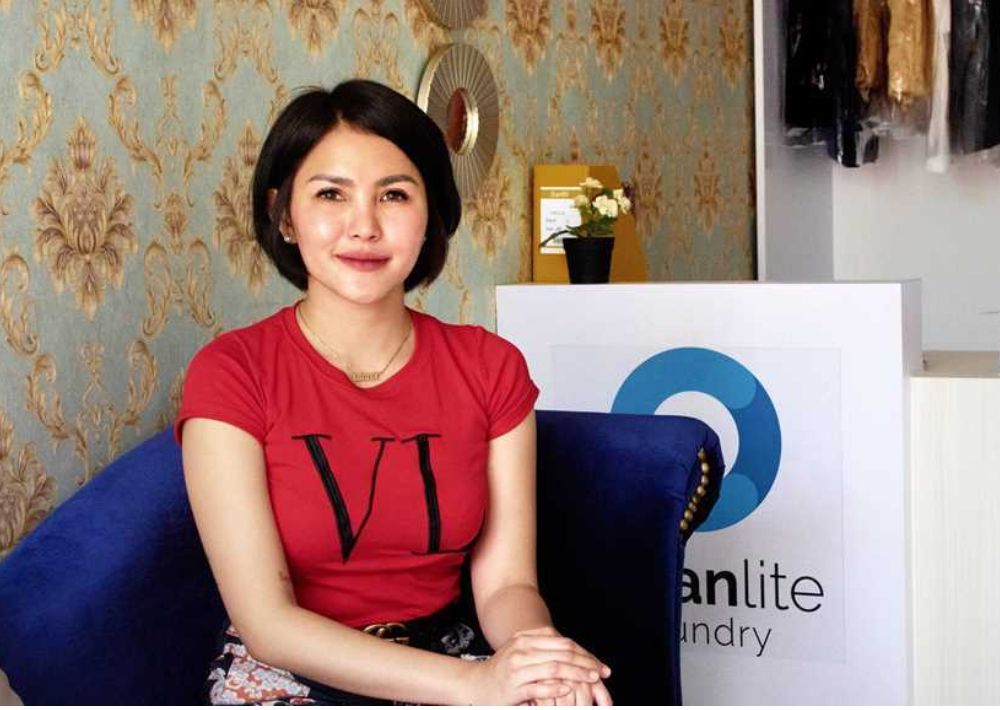 Intan Hardja, penggagas laundry furnitur