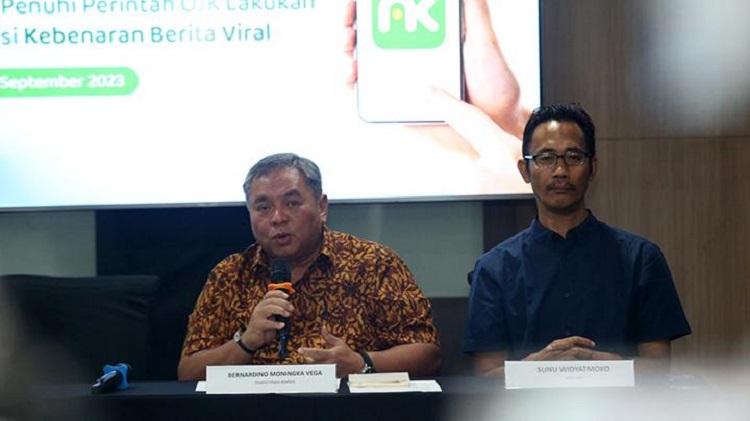 Direktur Utama Adakami, Bernardino Moningka Vega Jr.