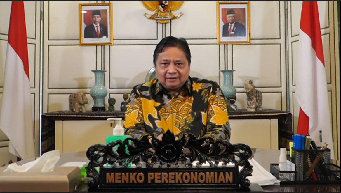 Menko Perekonomian Airlangga Hartarto. Foto: Kemenko Perekonomian.