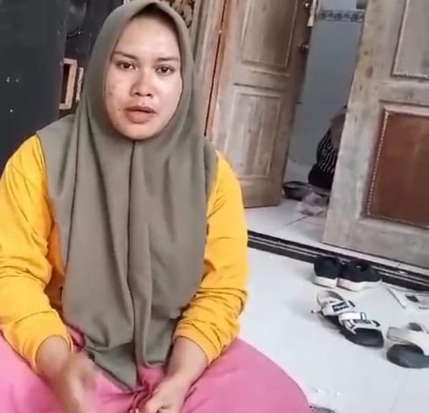 Hartani, korban penganiayaan dan pengancaman, warga Dusun Gunung Malang Poteran Talango Kab. Sumenep. SP/Ainur Rahman