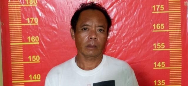 Putut Santoso Wibowo, pelaku penyalahgunaan narkoba jenis sabu yang berhasil diamankan polisi.