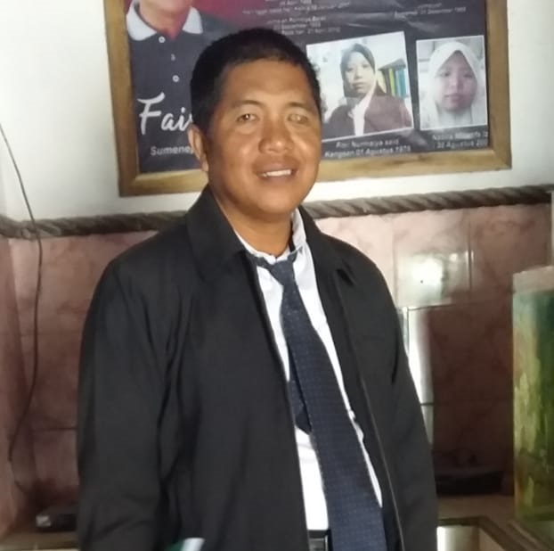 Ketua Indonesia Menggugat (KIM) Madura, Faisol S.Sos, saat ditemui Reporter Surabaya pagi. SP/Ainur Rahman