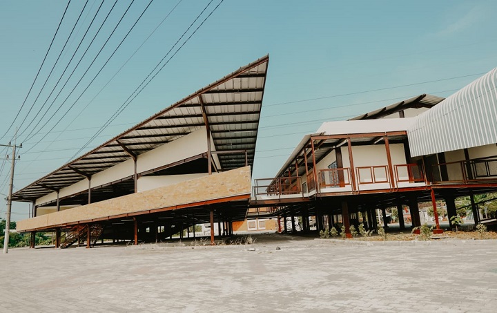 Rest area Gunung Gedangan akan menjadi salah satu ikon wisata baru Kota Mojokerto. SP/Dwy AS