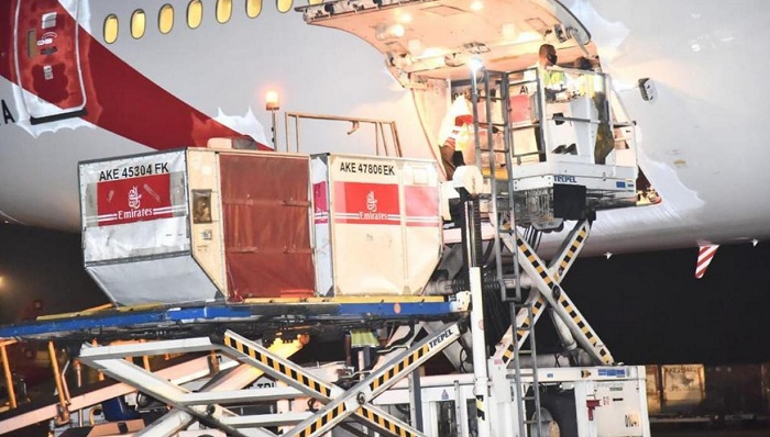 Pasokan vaksin COVID-19 bertambah, pada Kamis, 10 Juni 2021 bertambah 1,5 juta vaksin AstraZeneca SP/BR/Rusman.