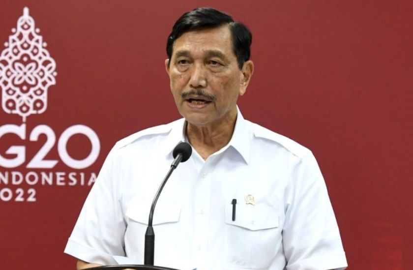 Menteri Koordinator Bidang Maritim dan Investasi Luhut Binsar Pandjaitan.