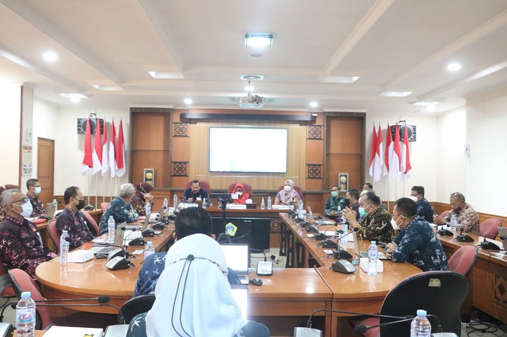 Suasana pembukaan kegiatan uji kompetensi pejabat eselon II yang dihadiri Wabup Gresik Aminatun Habibah. SP/M.AIDID