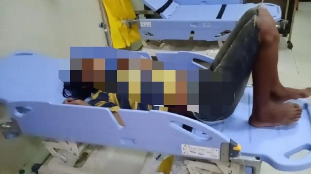 Salah satu warga Blitar Sebelum meninggal dunia akibat overdosis miras. 