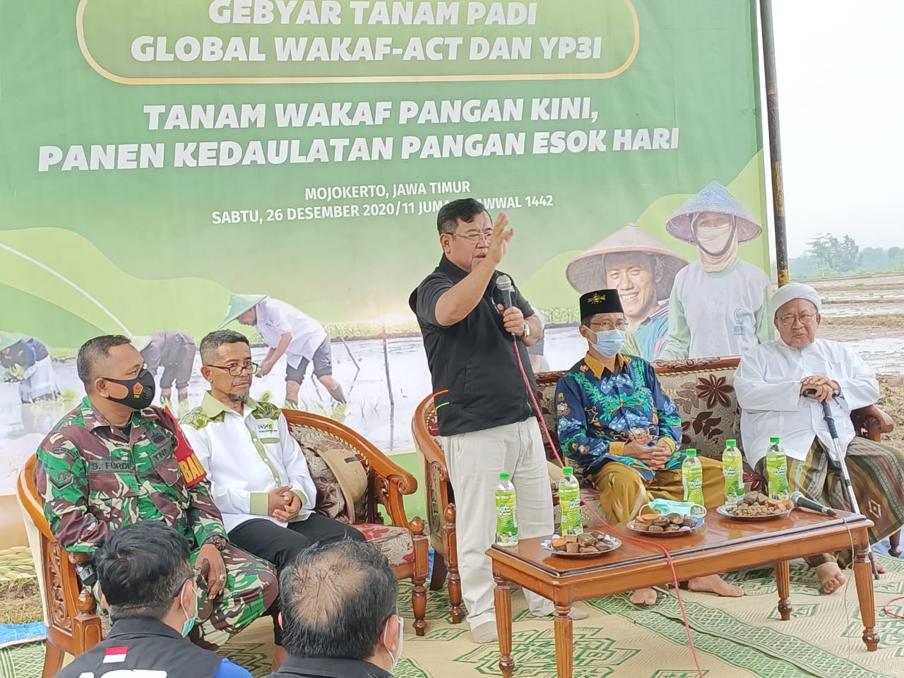 Ahyudin, Presiden Global Islamic Philantropy (GIP) sekaligus Ketua Dewan Pembina Global Wakaf - Aksi Cepat Tanggap (ACT). SP/Dwy Agus Susanti