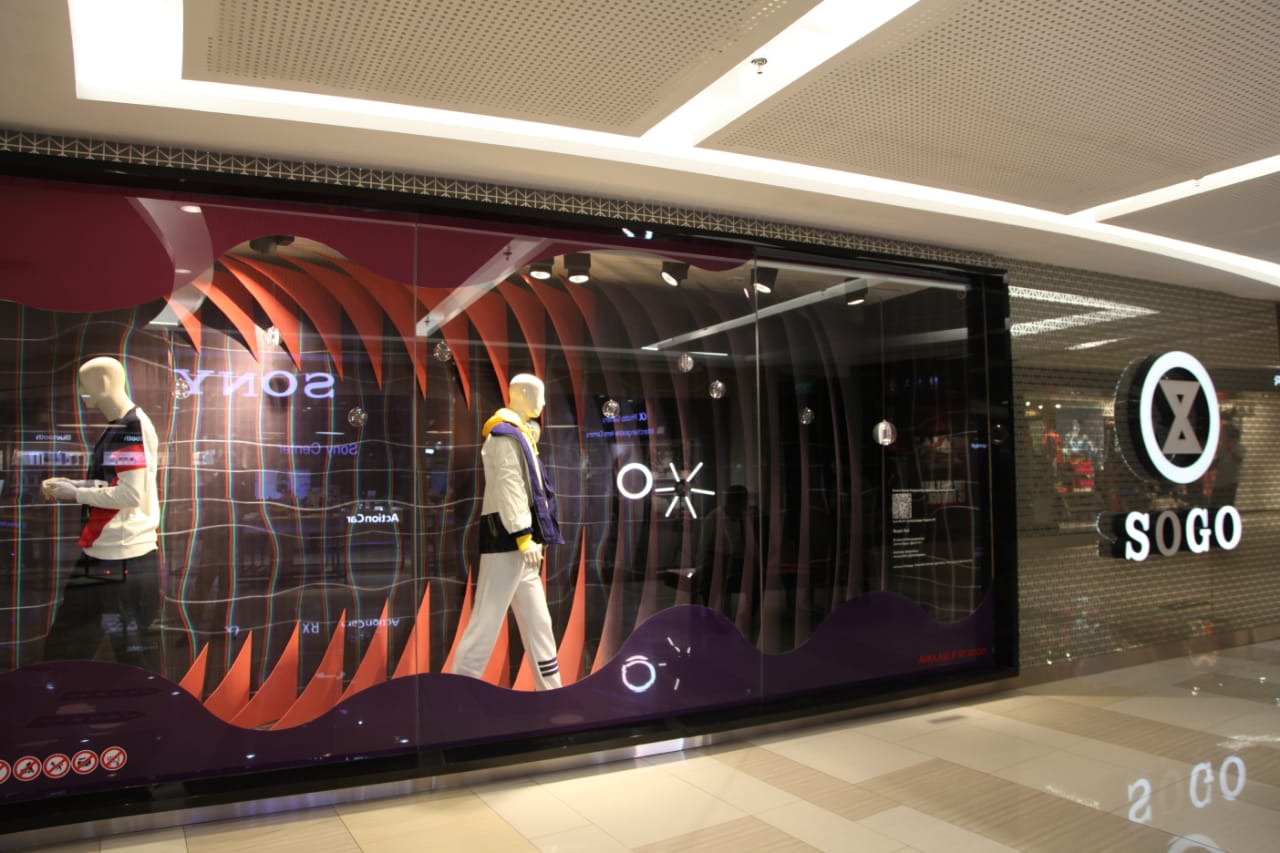 Lasalle College Surabaya bekerjasama dengan salah satu gerai fashion ternama Sogo Tunjungan Plaza. SP/ Julian