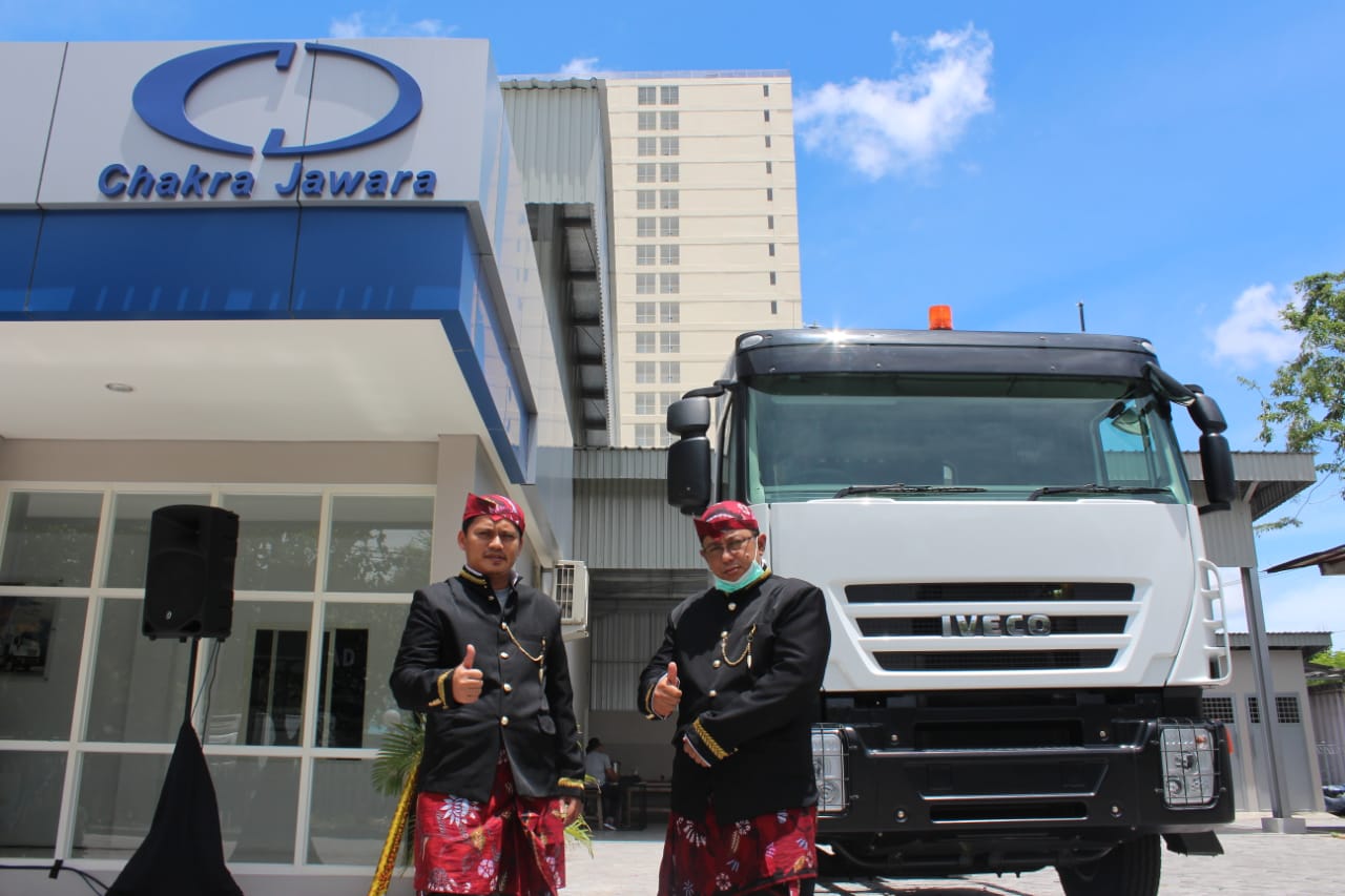 Kepala cabang PT Chakra Jawara, Rizqki Hasbie. SP/ Julian