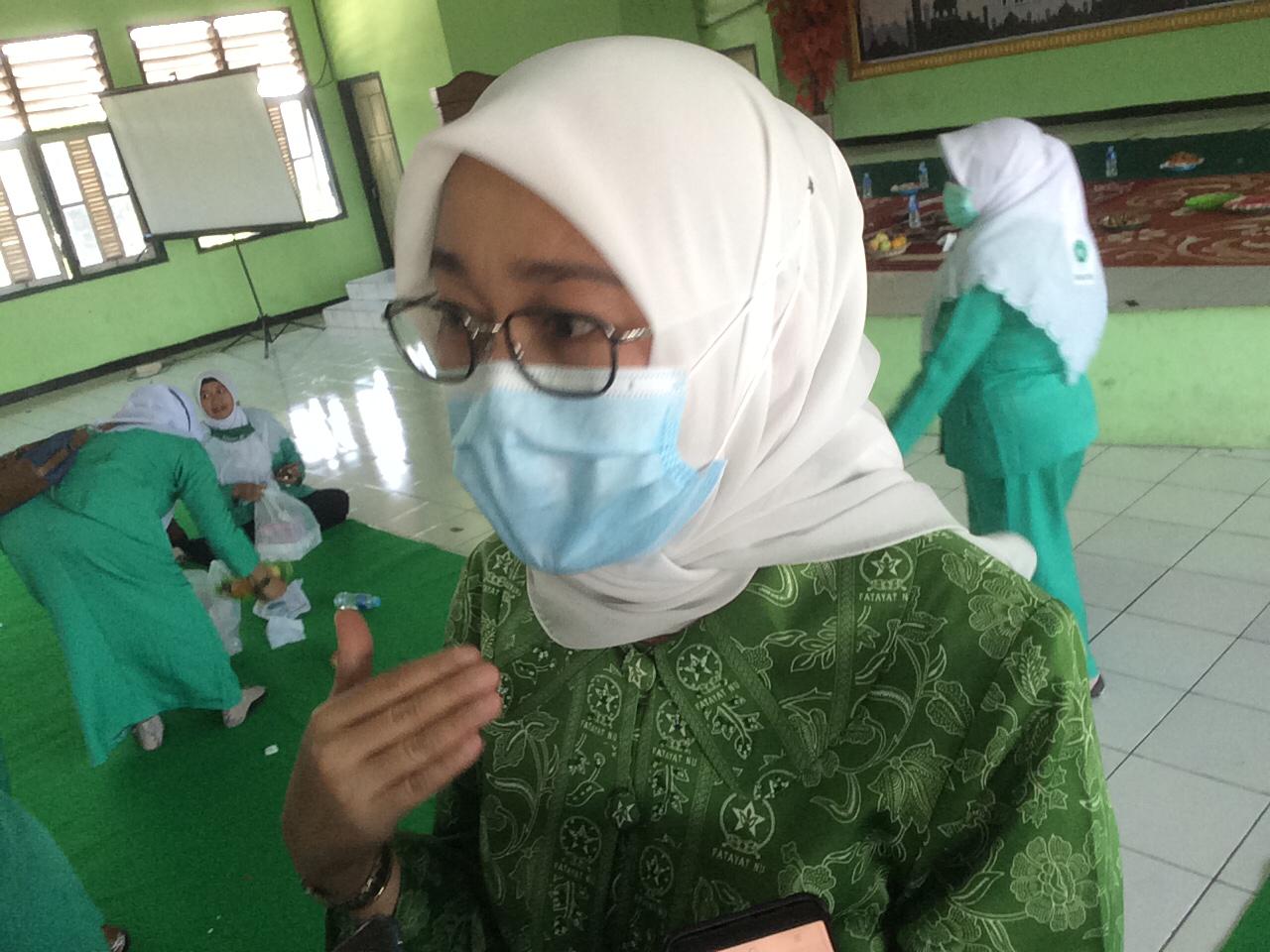 Ketua Umum Pimpinan Pusat Fatayat Nahdlatul Ulama, Anggia Ermarini. SP/ Dwi Agus S