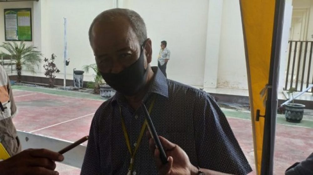 Kuasa hukum dari penggugat, Mahmud SH saat diwawancarai wartawan. SP/Lim