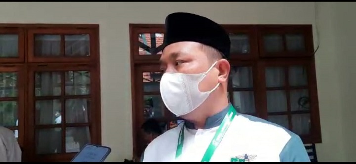 Ketua DPRD Gresik Muchammad Abdul Qodir usai terpilih sebagai nakhoda baru PKB Gresik. SP/M.AIDID