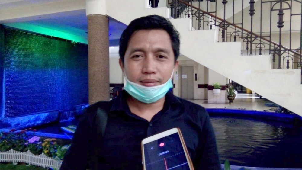 Sekretaris Komisi B DPRD Kota Surabaya Mahfudz .SP/Alqomaruddin.