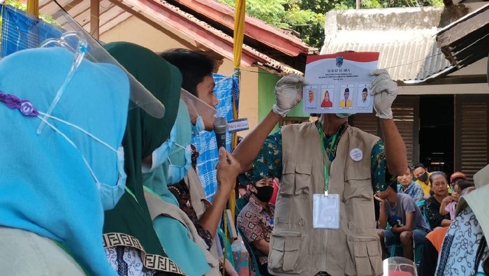 Pilkades di salah satu desa di Probolinggo