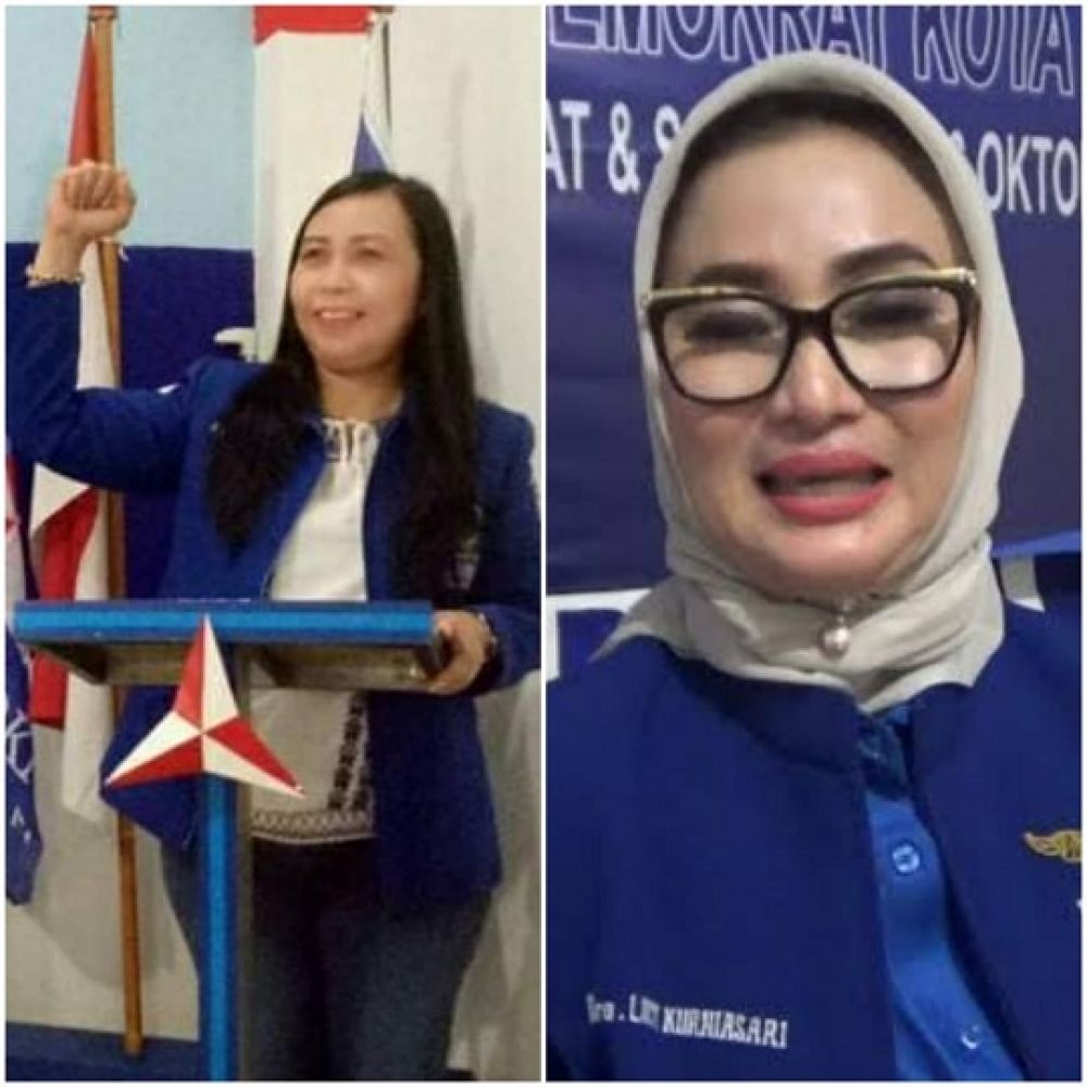 Ernawati(kiri) dan Lucy Kurniasari(kanan). SP/ALQ