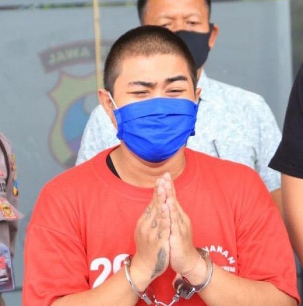 Terdakwa Bimbim kasus penghina nabi. SP/Budi