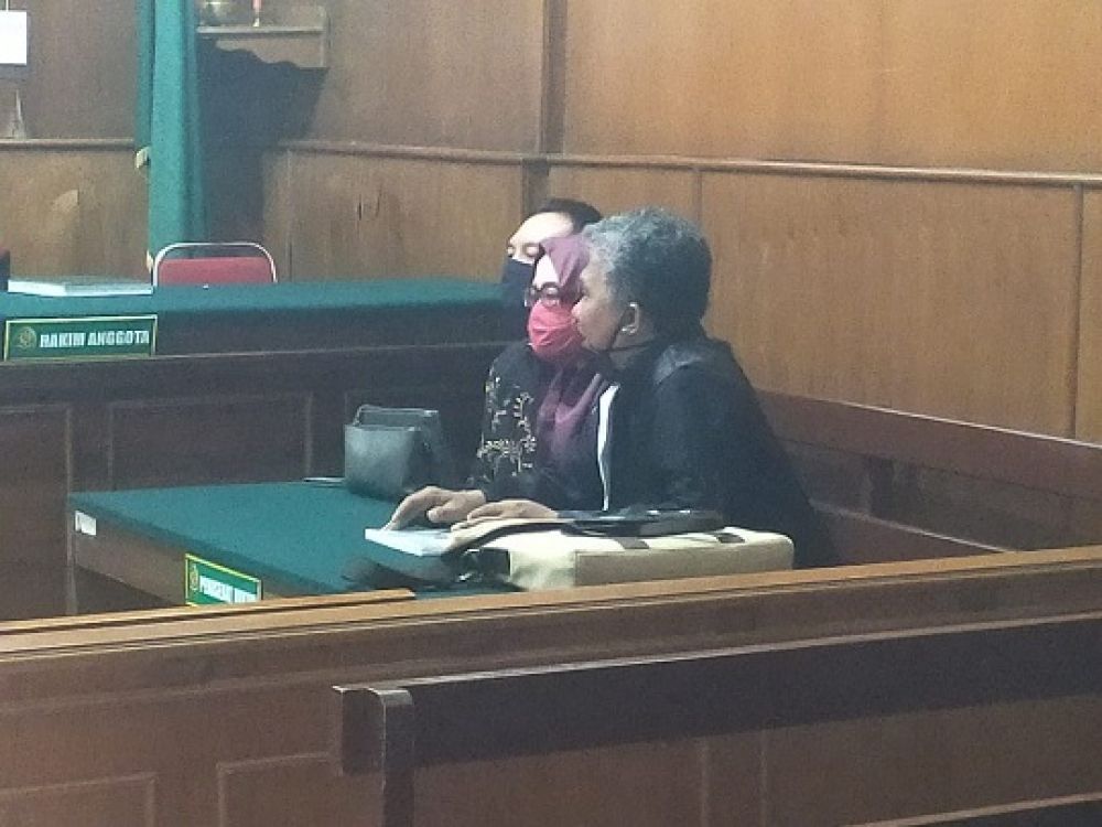 Proses persidangan dua ASN zina dalam hotel. SP/NBD