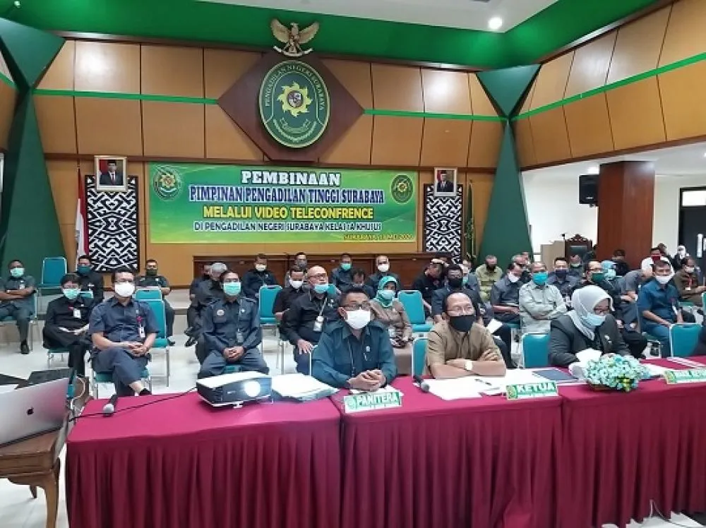 Pengadilan Tinggi Launching Program Command Center