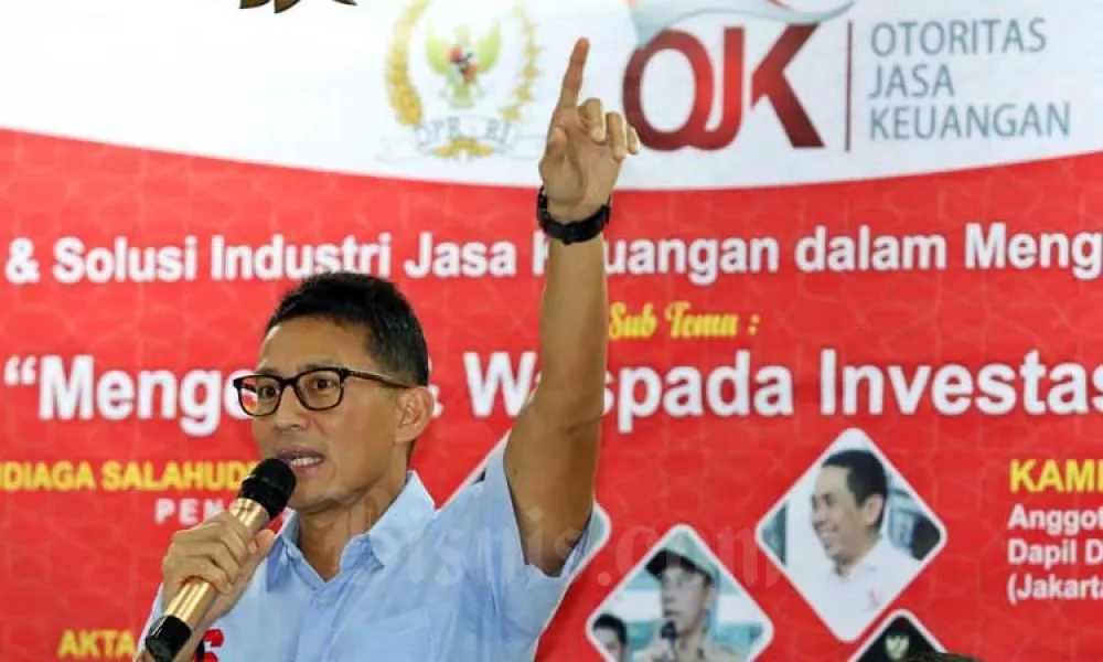 Sandiaga Himbau Pemerintah Wajibkan Investor Gandeng UMKM