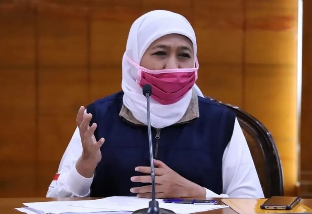 Khofifah Prediksikan Puncak Covid di Jatim Awal Juni