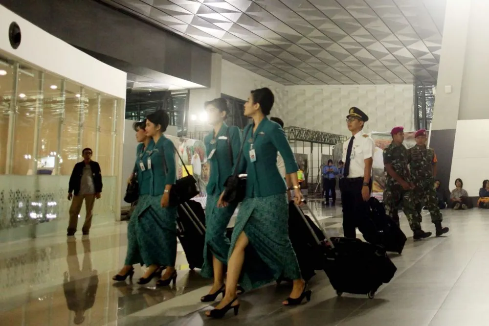 Hindari PHK, 800 Pegawai Kontak Garuda Terpaksa Dirumahkan