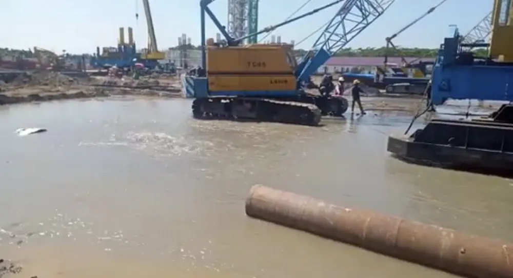Kok Bisa, Dua Kali, Pipa PDAM Dibocorkan Proyek Pembangunan