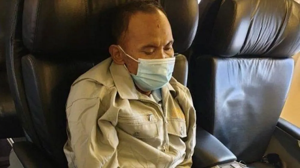 TKI  Meninggal di Pesawat