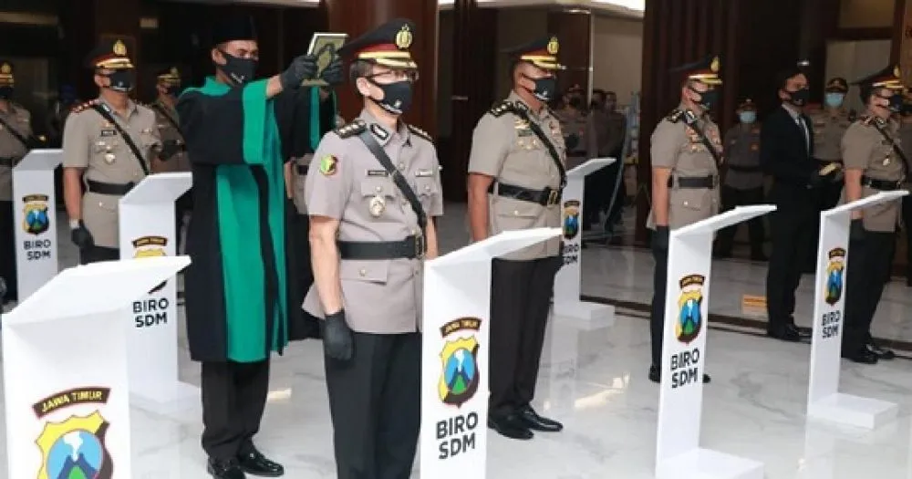 5 Kapolres di Jawa Timur Berganti