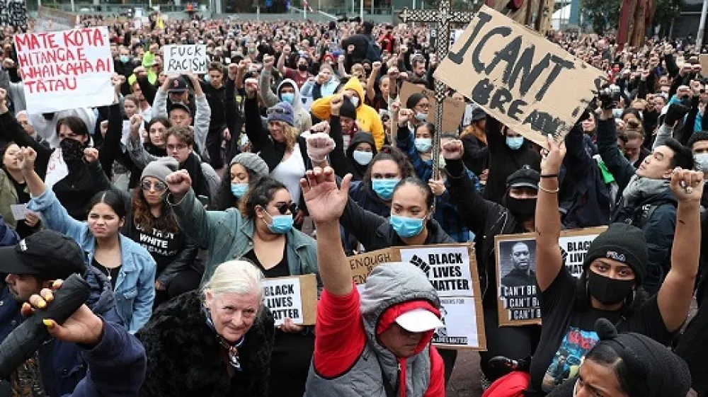 Gara-Gara Satpam, Kerusuhan di AS Menembus Australia sampai Palestina