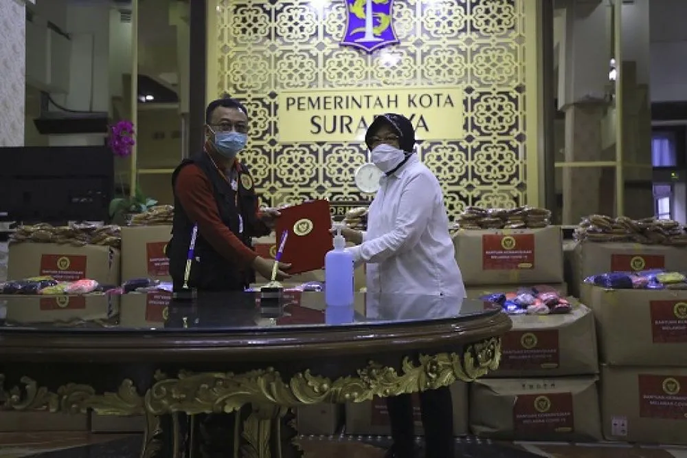 Lagi, BIN Beri Bantuan Ke Pemkot Surabaya