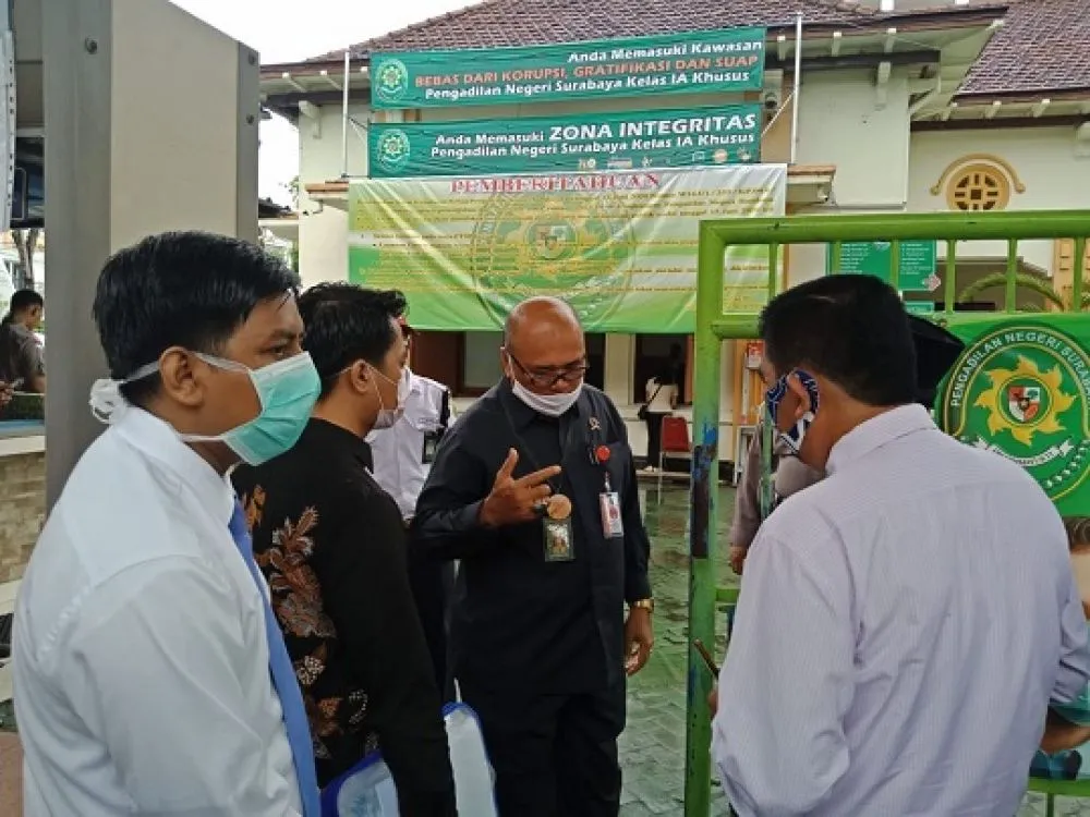 310 ASN di PN Surabaya Jalani Rapid Tes